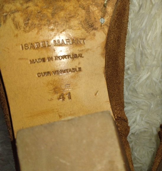 Isabel Marant Dacken Suede Calf Skin Ankle boots Size 41 - Picture 12 of 16